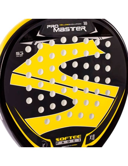 Raqueta de Padel Softee Pro Master Yellow
