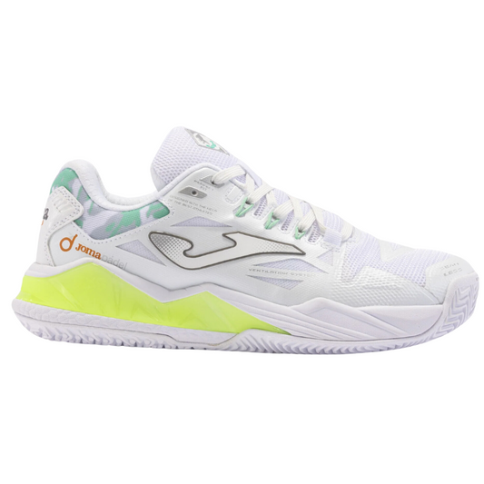Tenis de Padel Joma Spin Lady 2402 White Green