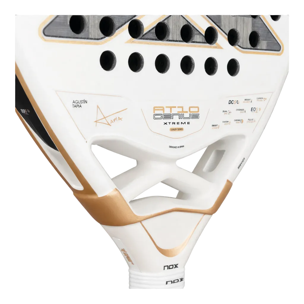 Pala de Padel NOX AT10 Genius 12K Alum Xtrem Tapia 2026