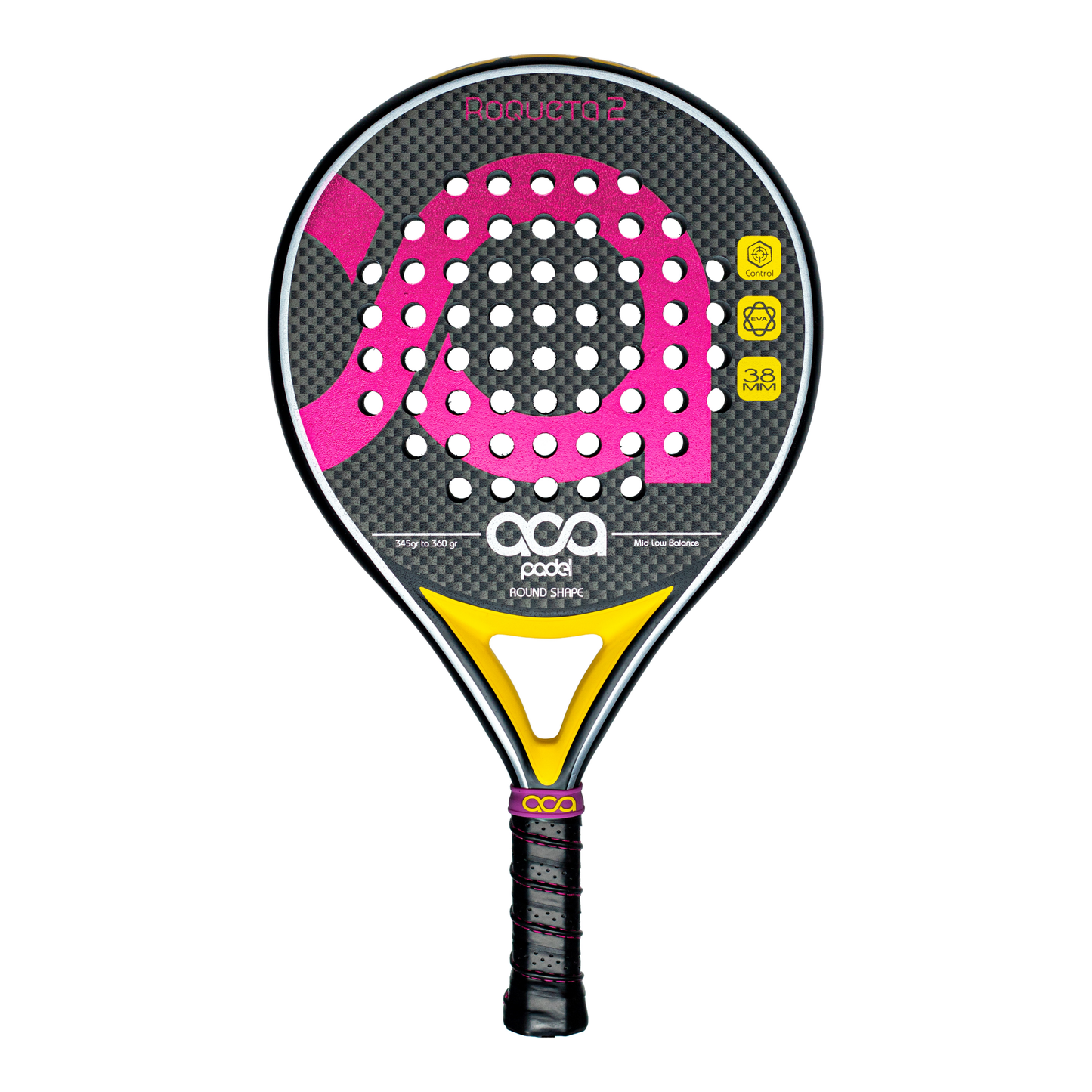 Raqueta de Padel Aca Raqueta Pink