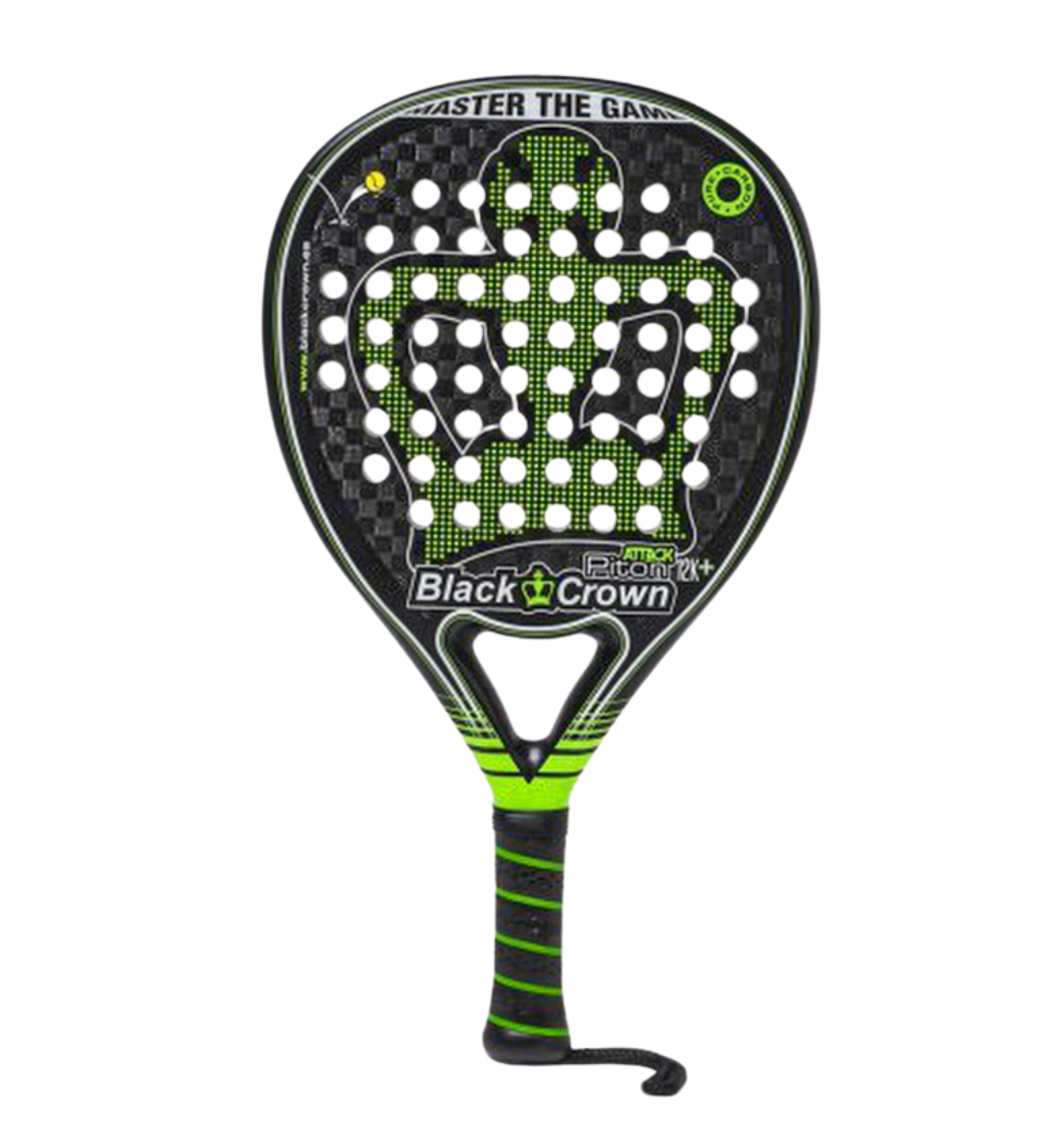 Raqueta de Padel BlackCrown Attack Plus 12K